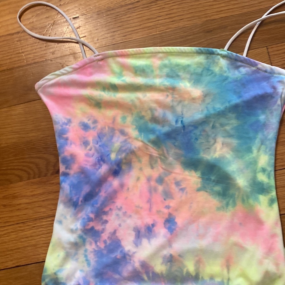 Rue 21 rainbow bodysuit - Picture 3 of 9